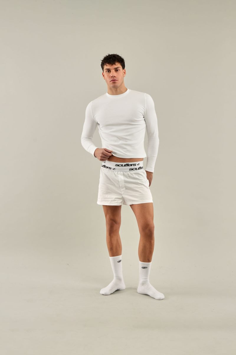 Scuffers Double Underwear White | US SR299359U8