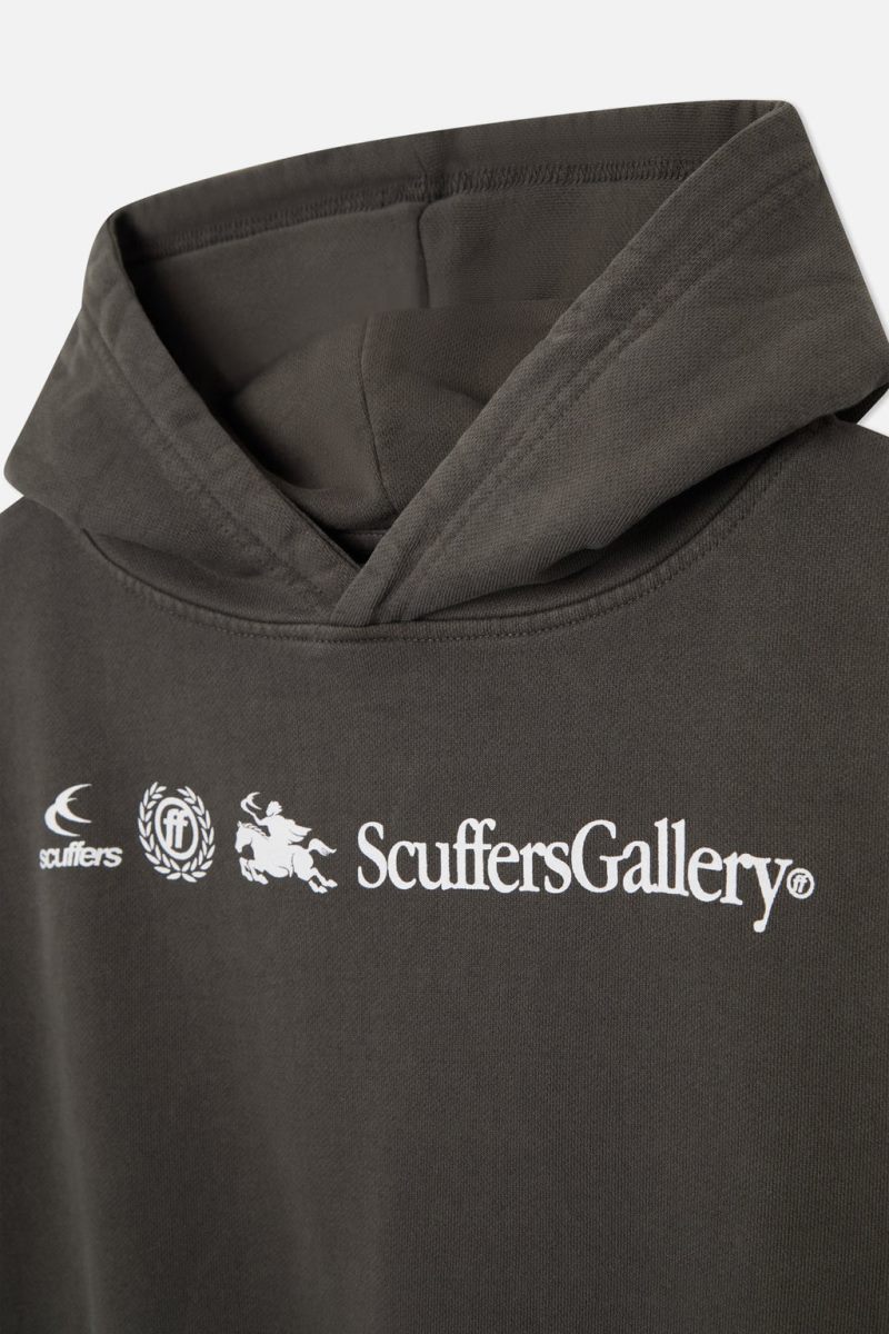 Scuffers Emblem Hoodie Black | US LN847484Z1