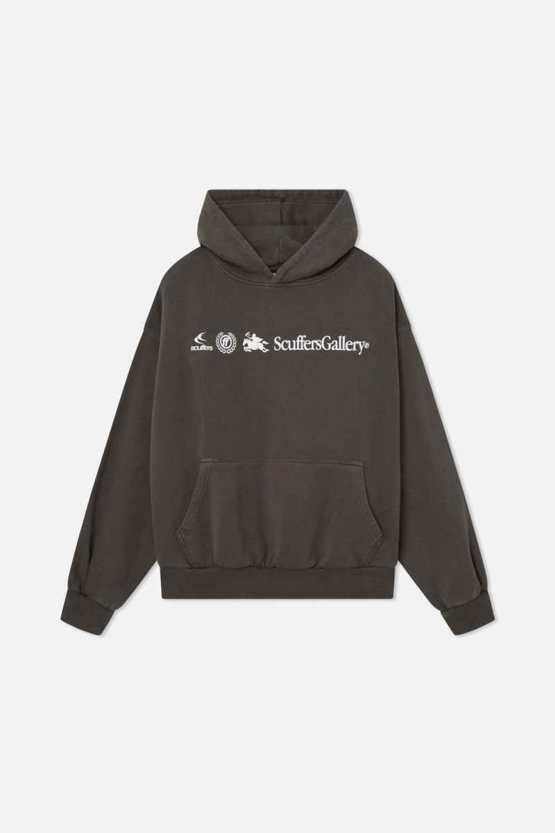 Scuffers Emblem Hoodie Black | US LN847484Z1