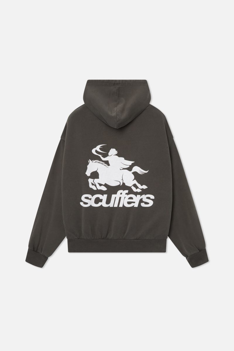 Scuffers Emblem Hoodie Black | US LN847484Z1