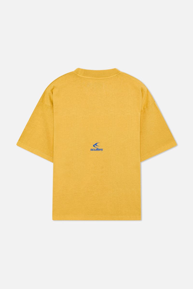 Scuffers England T-Shirt Yellow | US XP865836F4