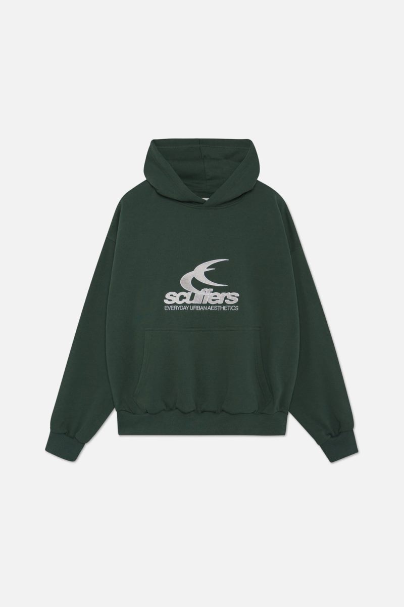 Scuffers Everyday Urban Hoodie Green | US HT434263X1