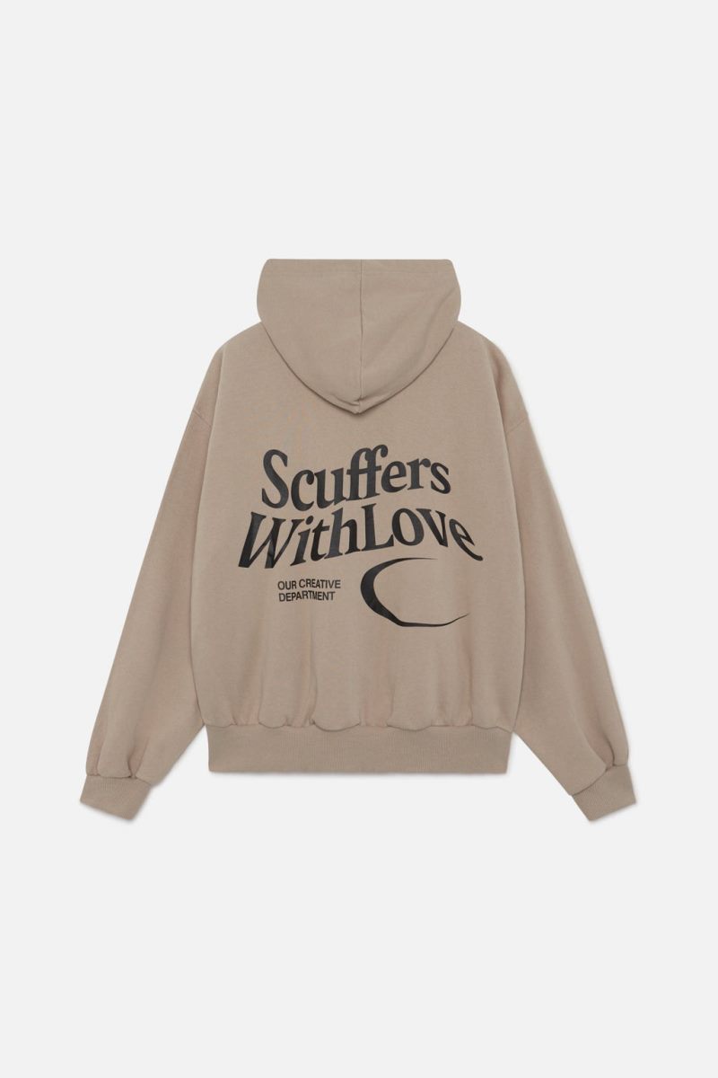 Scuffers Excess of Future 2.0 Hoodie Light Grey | US ZF609340R2