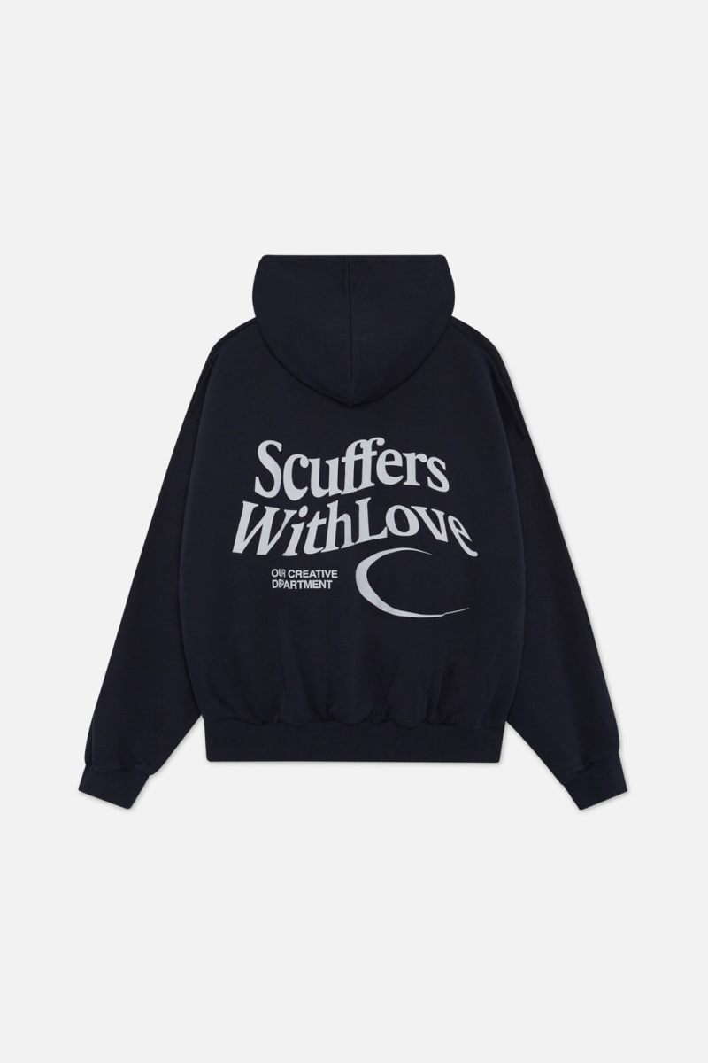 Scuffers Excess of Future Sky Hoodie Blue | US JF969906K3