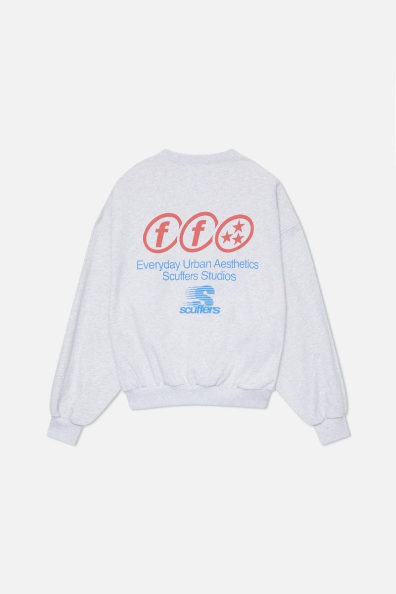 Scuffers FFS Crewneck Light Grey | US MZ324602W8