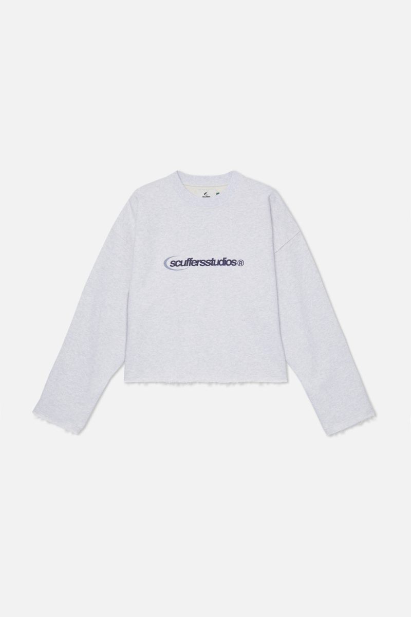 Scuffers FFS Sweatshirt Light Grey | US VA022122W3