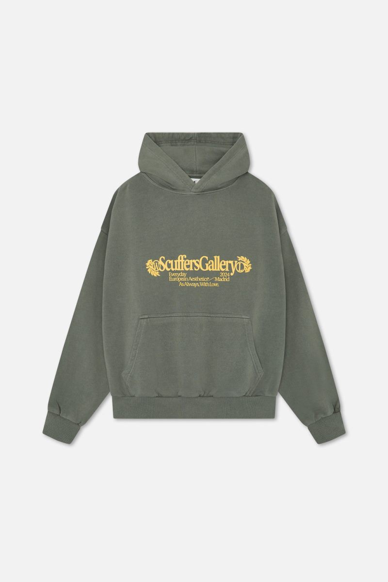 Scuffers Gallery Hoodie Green | US IS437683L8