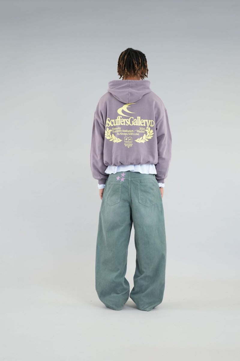 Scuffers Gallery Hoodie Purple | US TH752515Z9