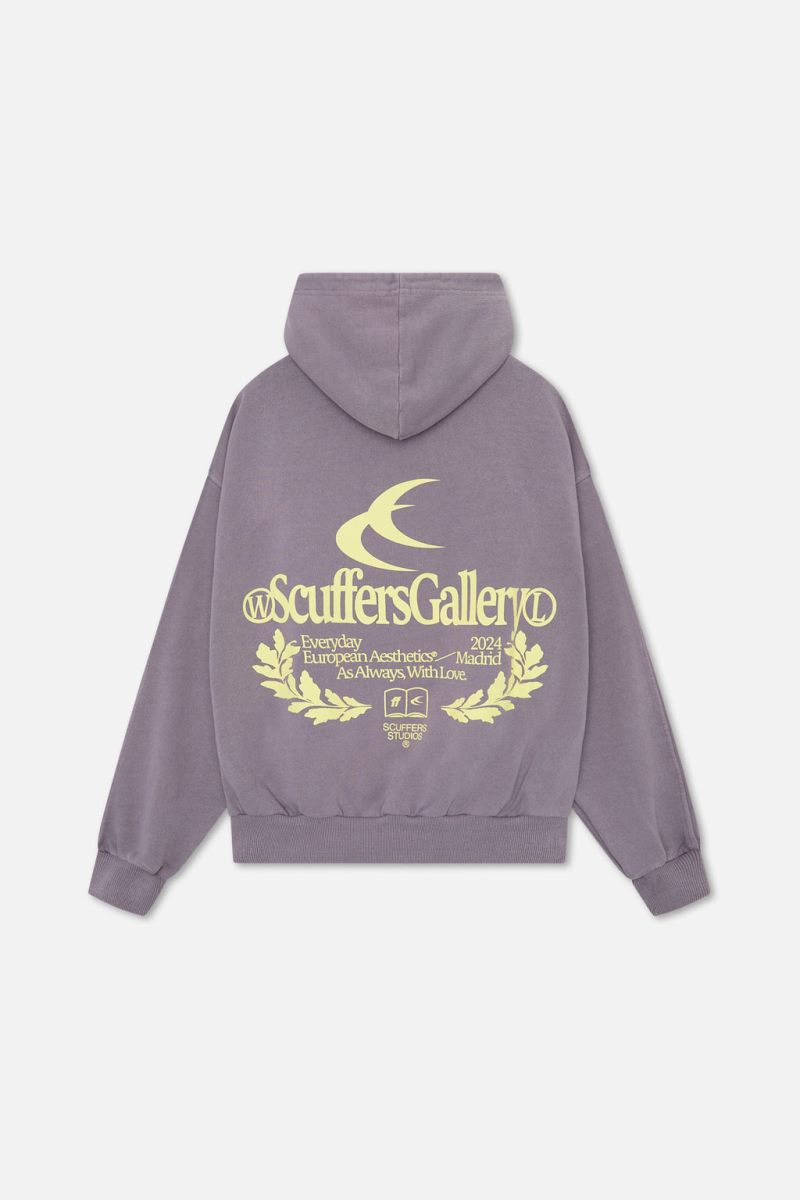 Scuffers Gallery Hoodie Purple | US TH752515Z9