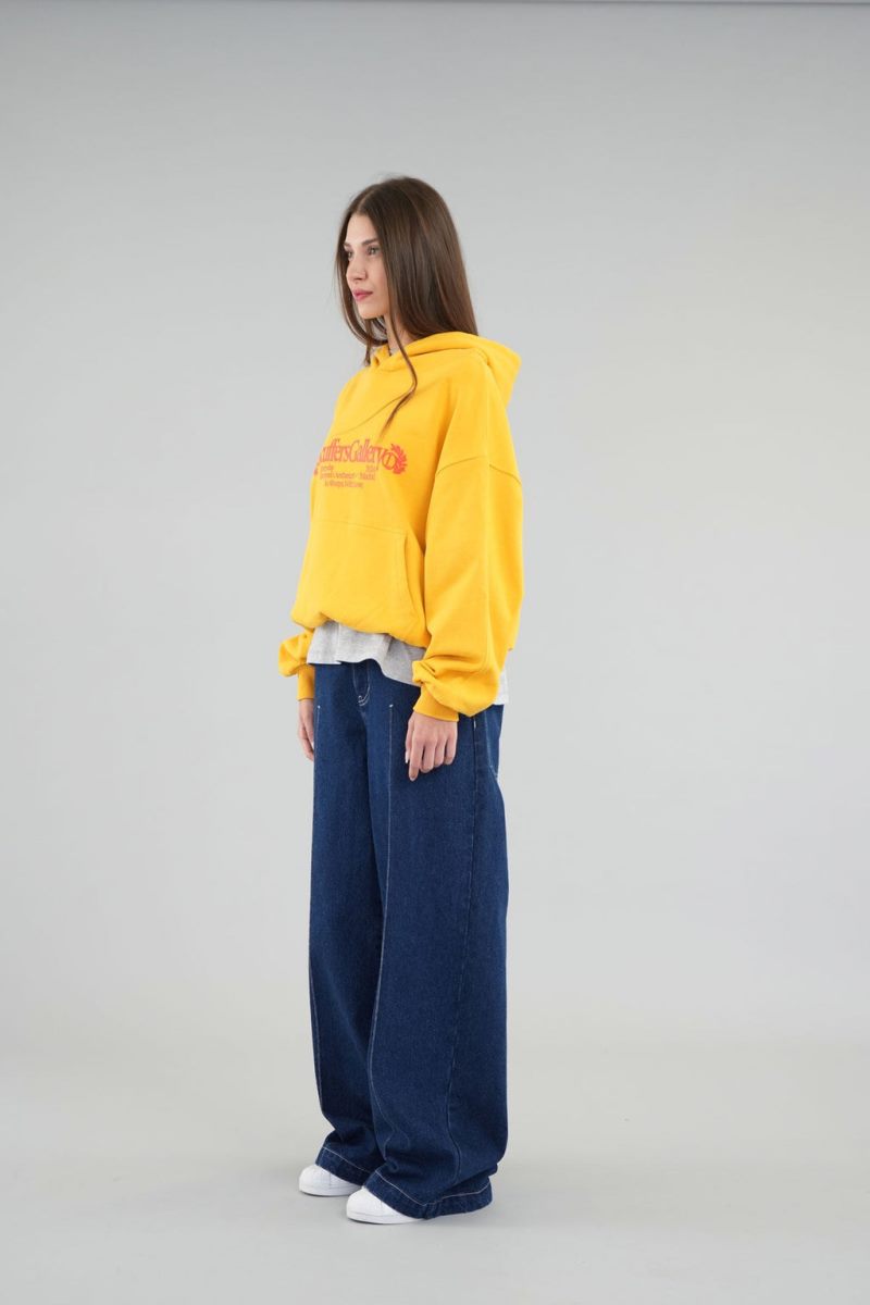 Scuffers Gallery Hoodie Yellow | US DD238733F7