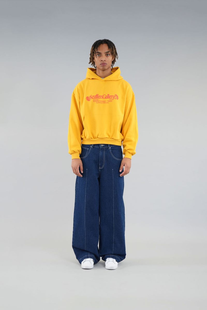 Scuffers Gallery Hoodie Yellow | US DD238733F7