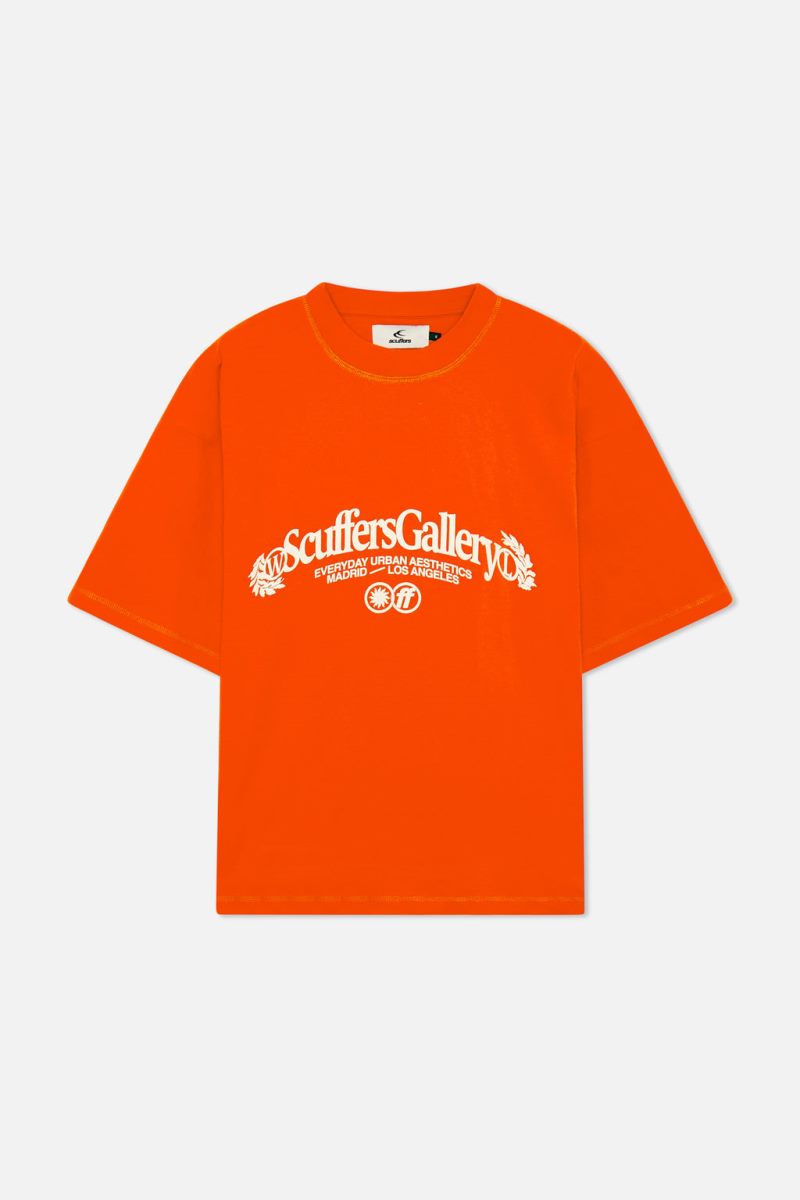 Scuffers Gallery T-Shirt Red | US ID367986Z0