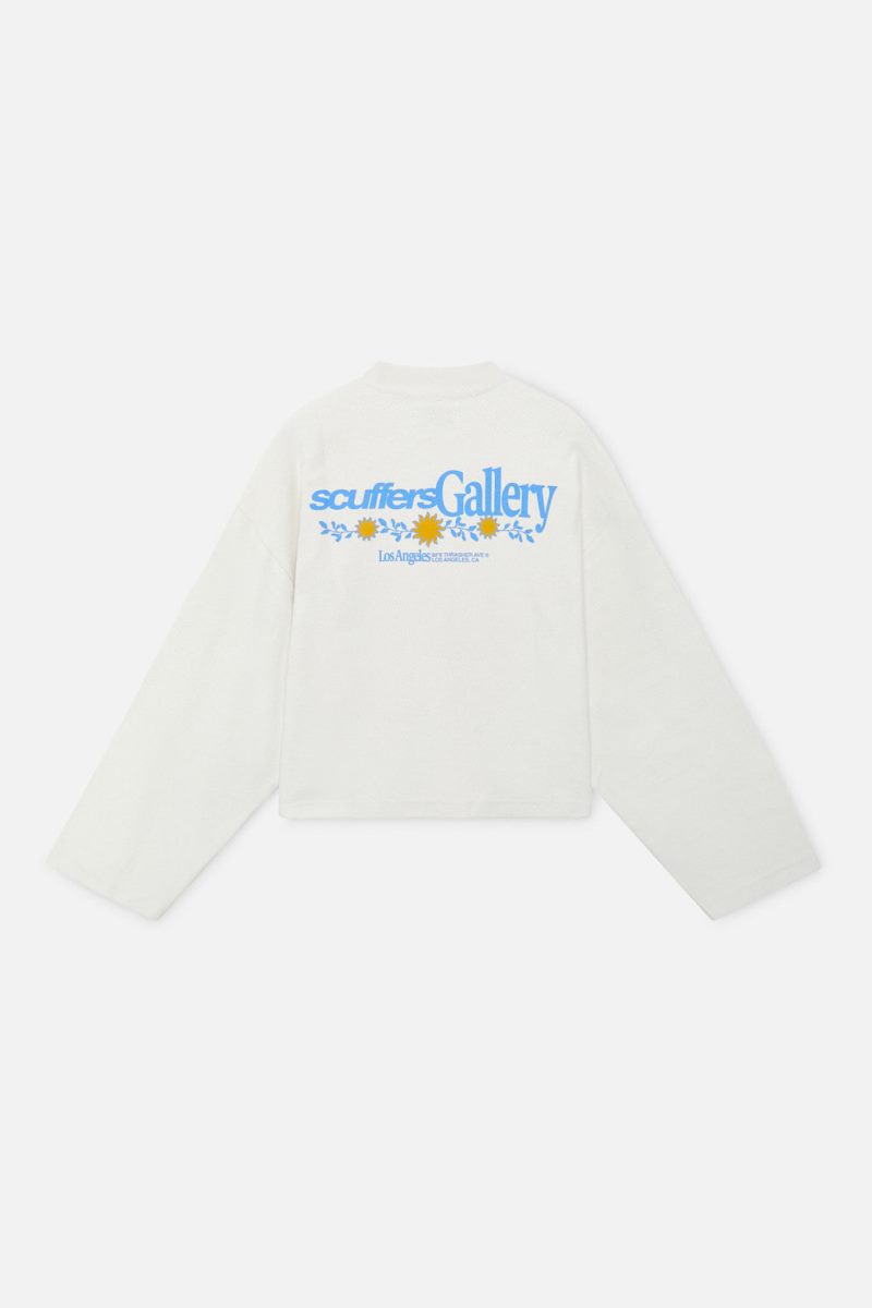 Scuffers Garden Sweatshirt Grey | US NR424672B4