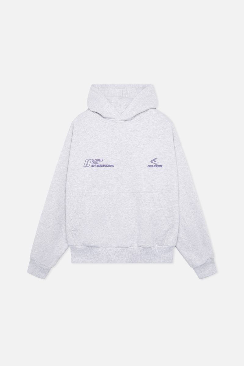 Scuffers Globally Hoodie Grey | US DS045724C4