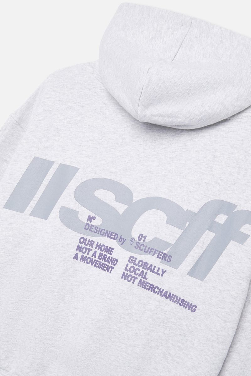 Scuffers Globally Hoodie Grey | US DS045724C4