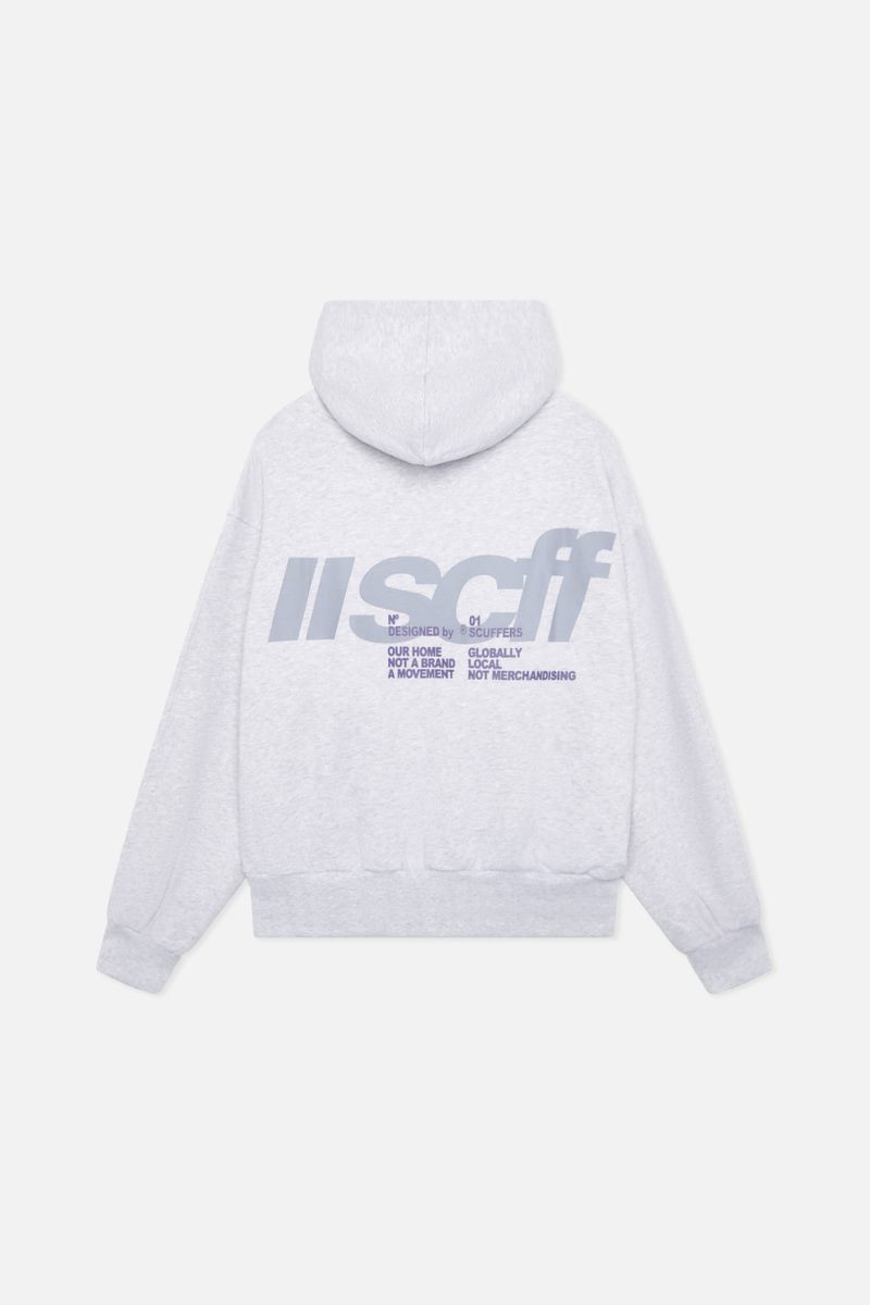 Scuffers Globally Hoodie Grey | US DS045724C4