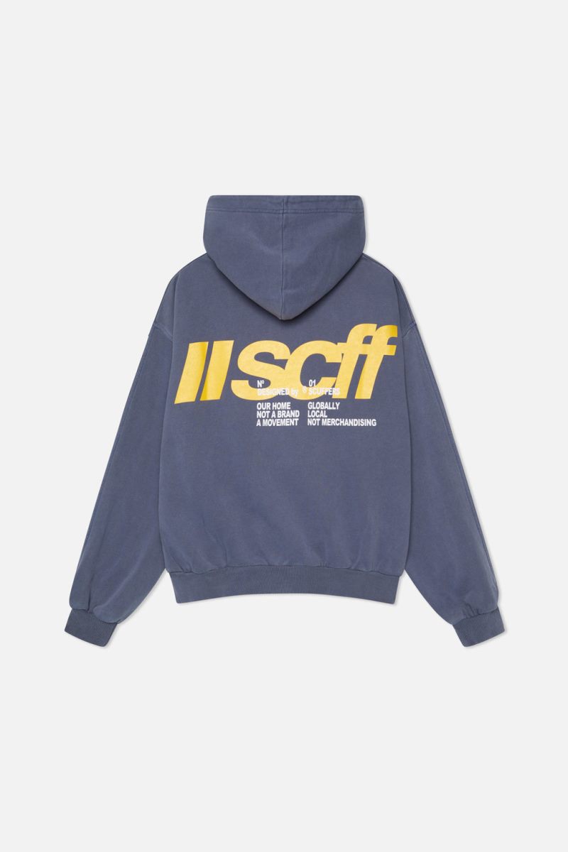 Scuffers Globally Hoodie Navy | US HU034163L9