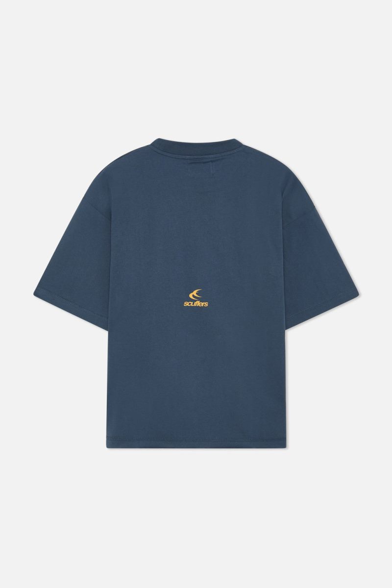 Scuffers Glory T-Shirt Navy | US FQ250345Z4