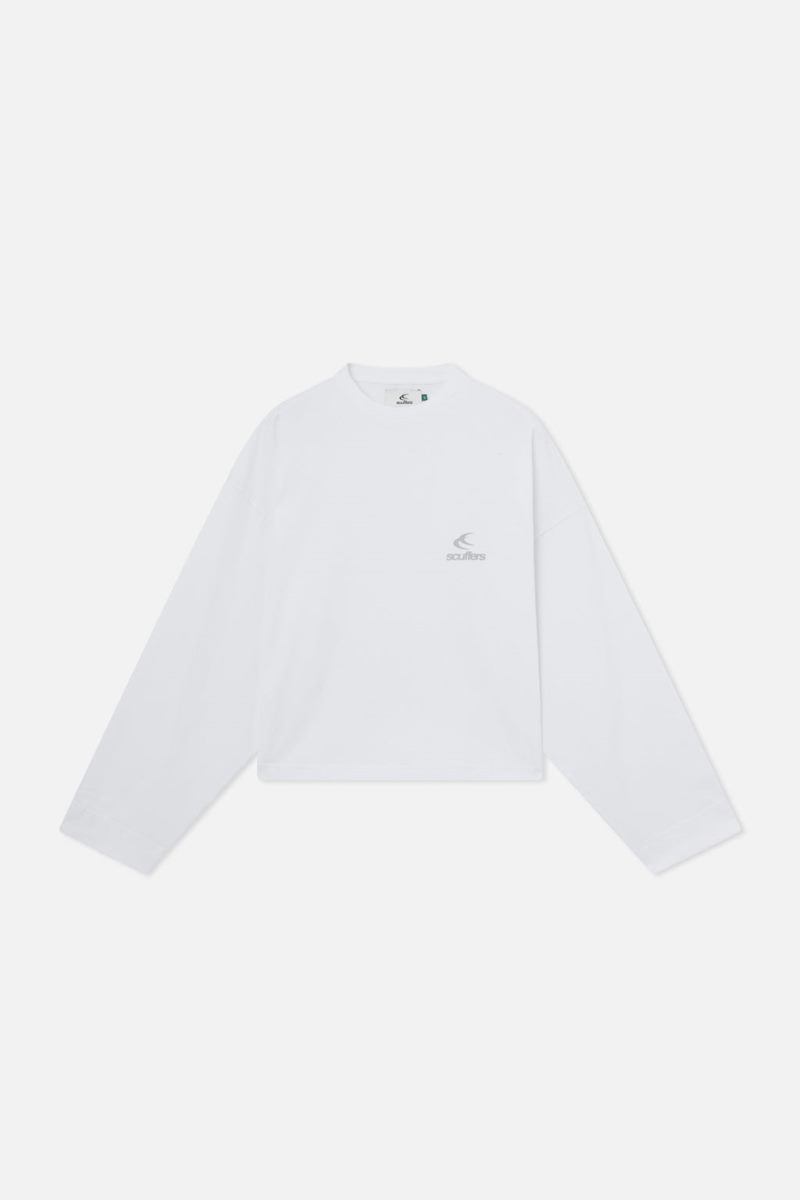 Scuffers HD Long Sleeve White | US OX746394F3