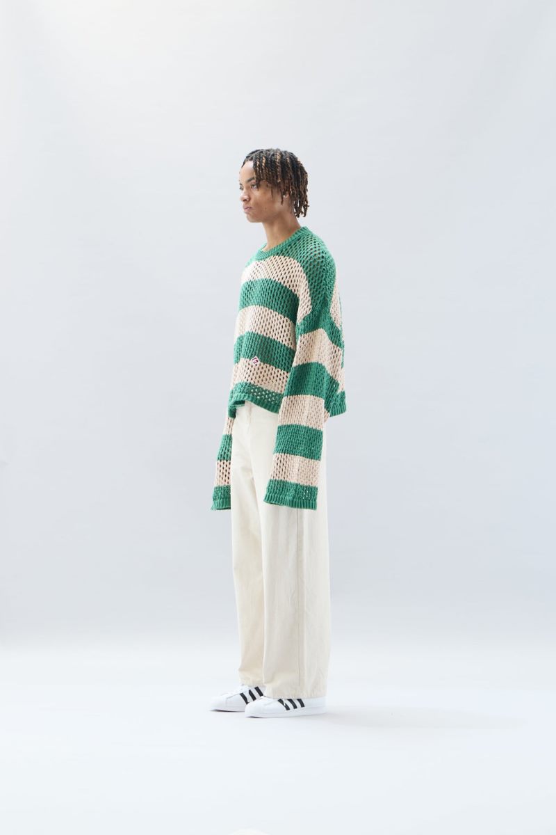 Scuffers Hammmock Knit Sweater Green | US JF027972Q5