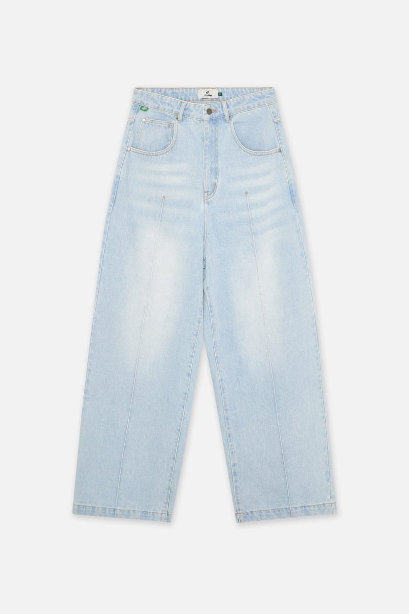 Scuffers Hollywood Pants Light Blue | US ZN358435W9