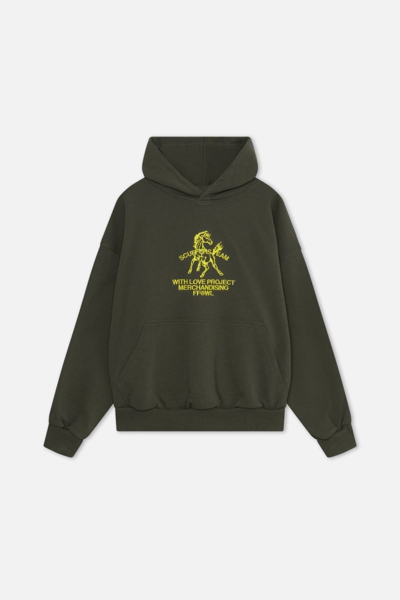 Scuffers Horse Hoodie Green | US TG235503D0