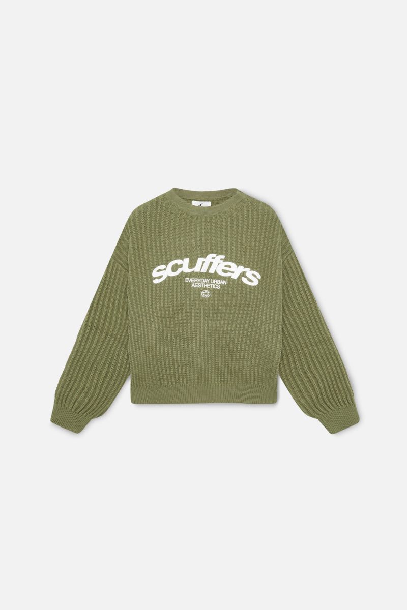 Scuffers Iconic Jersey Green | US EF498459D6