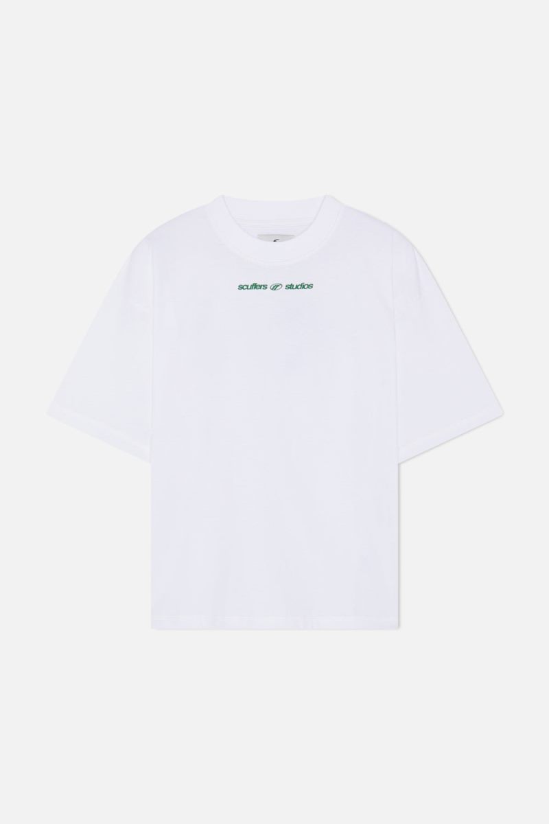 Scuffers Iconic T-Shirt White | US UM533243V5