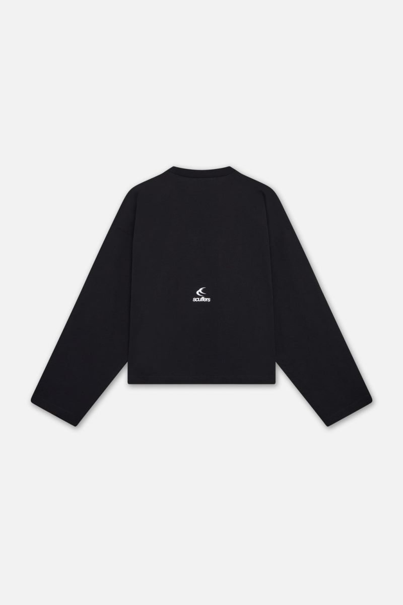 Scuffers Internet Long Sleeve Black | US AM194809O4