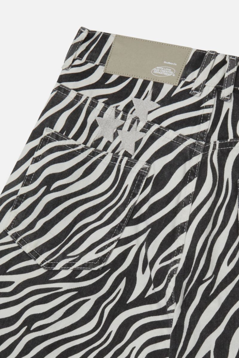 Scuffers Jumbo Shorts Zebra | US CB842934I4