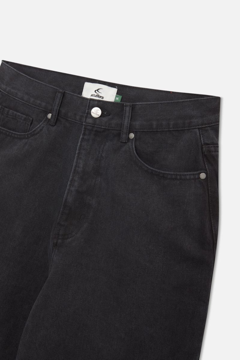 Scuffers Jumbo Washed Pants Black | US LA189868J9