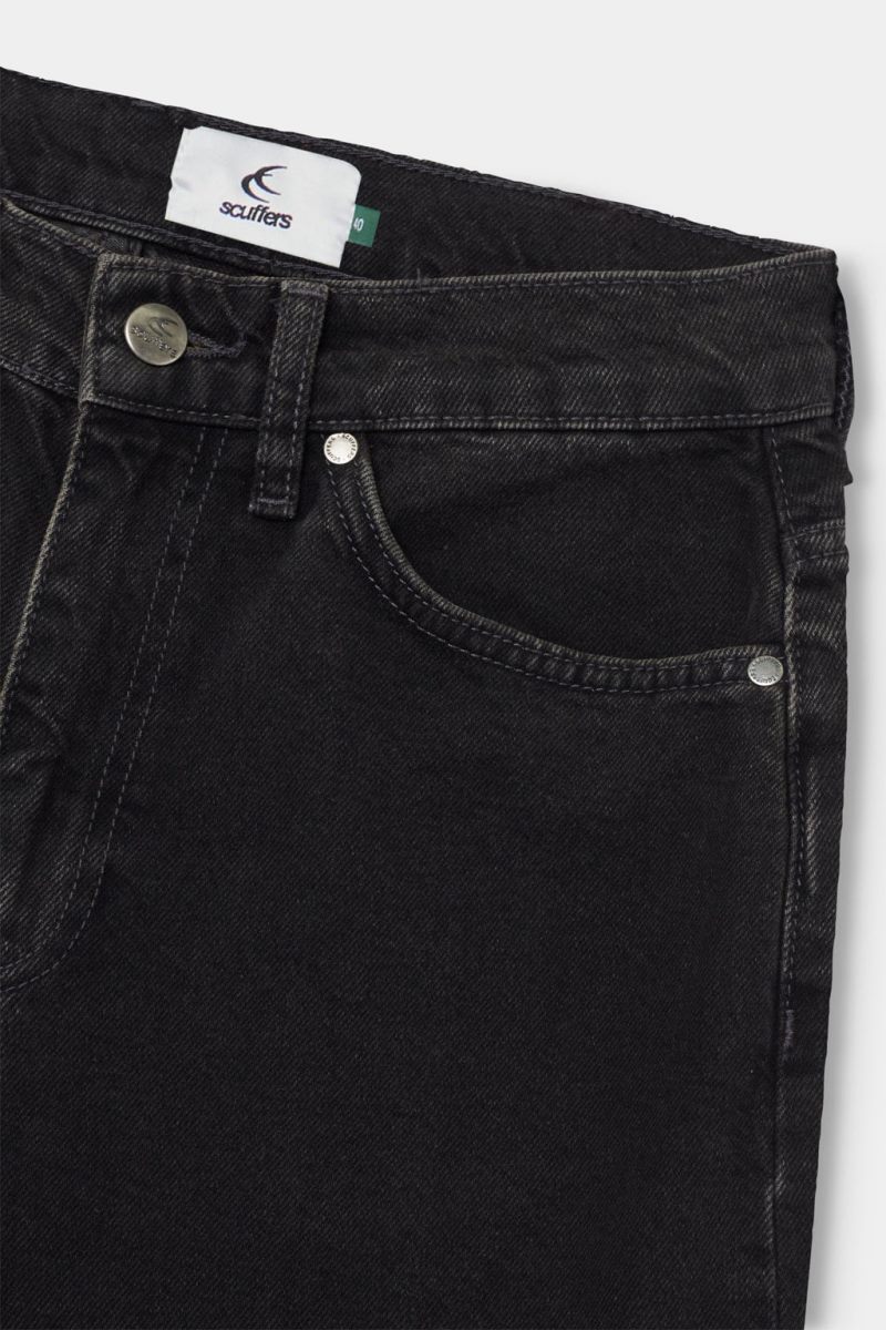 Scuffers Jumbo Washed Shorts Black | US LX638153I8