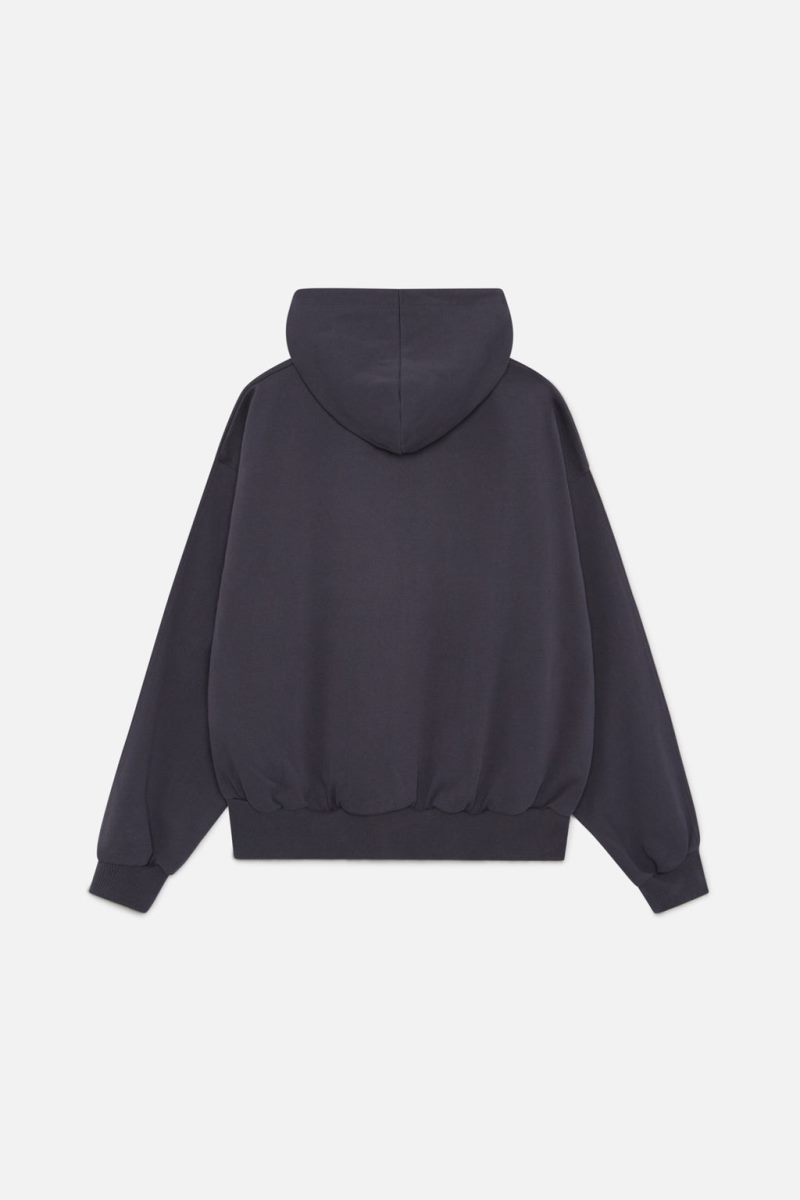 Scuffers Logo Zipped Hoodie Navy | US CX127672I1