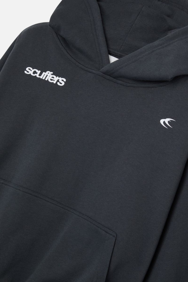 Scuffers Motor Studios Hoodie Black | US ZC674447A6