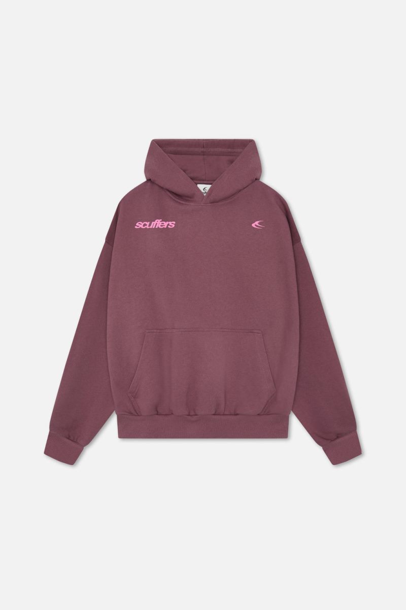 Scuffers Motor Studios Hoodie Burgundy | US NA068576M5