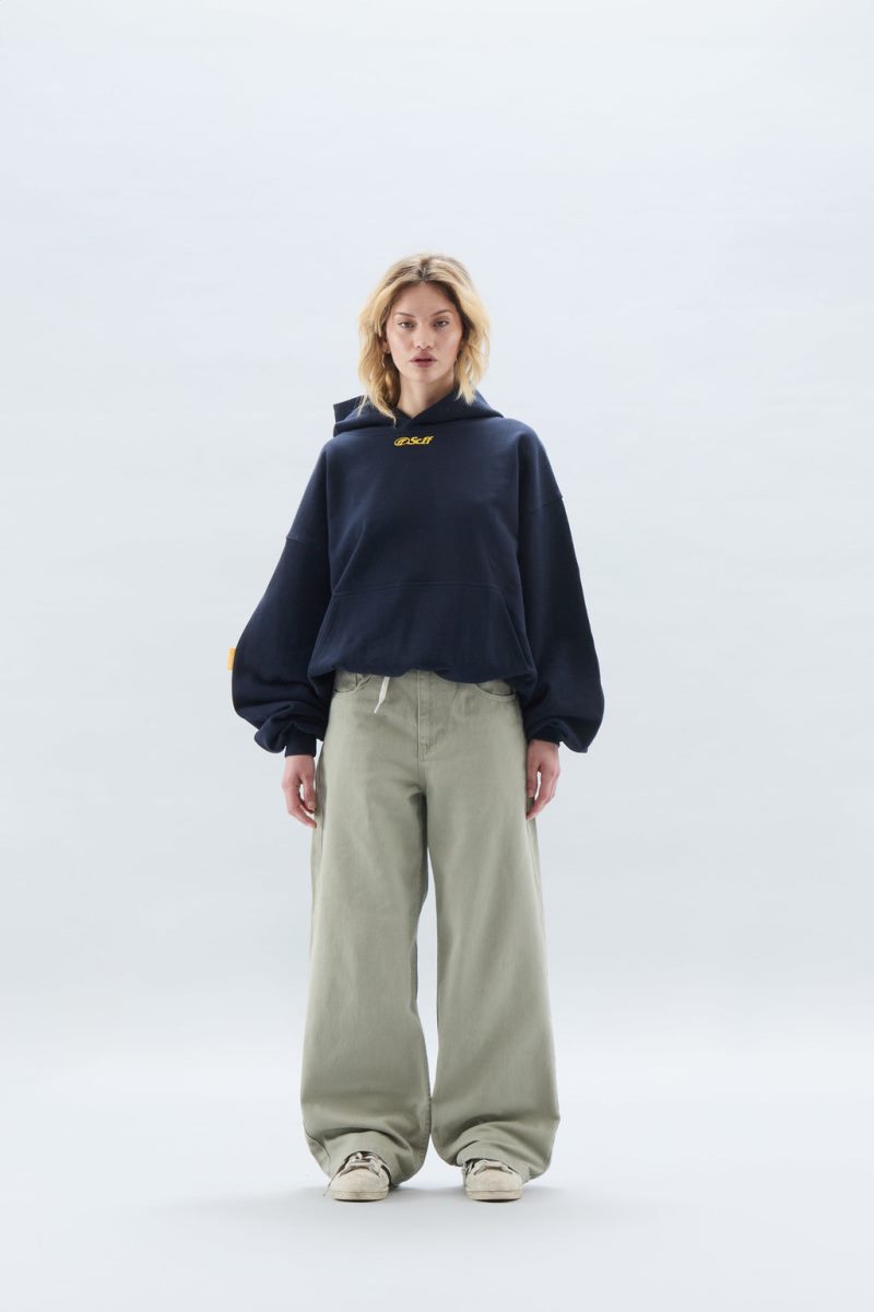 Scuffers Oversized Jeans Green | US WU194179Q8