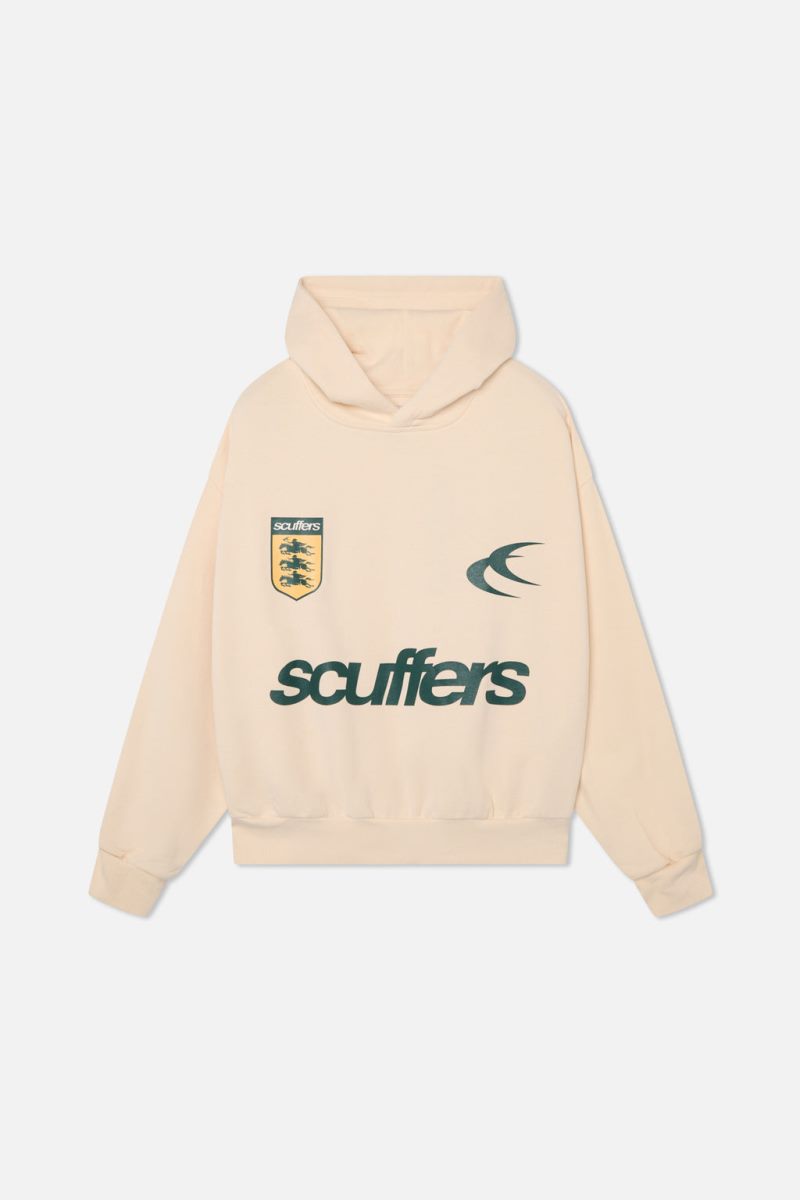 Scuffers Picnic Hoodie Ecru | US LH928272E2