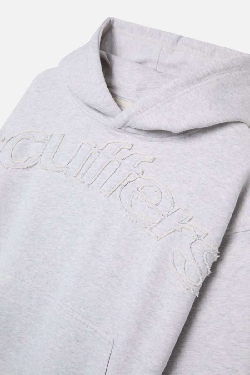 Scuffers Raw Hoodie Light Grey | US VX061626F8