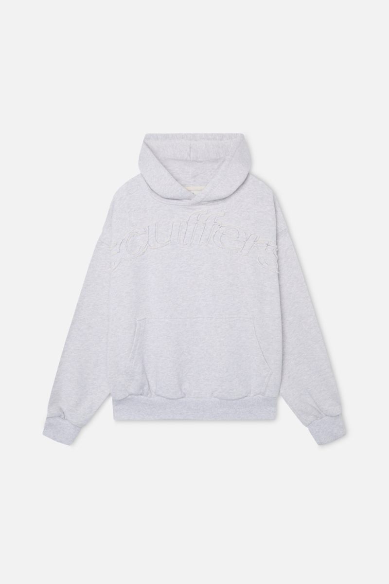 Scuffers Raw Hoodie Light Grey | US VX061626F8