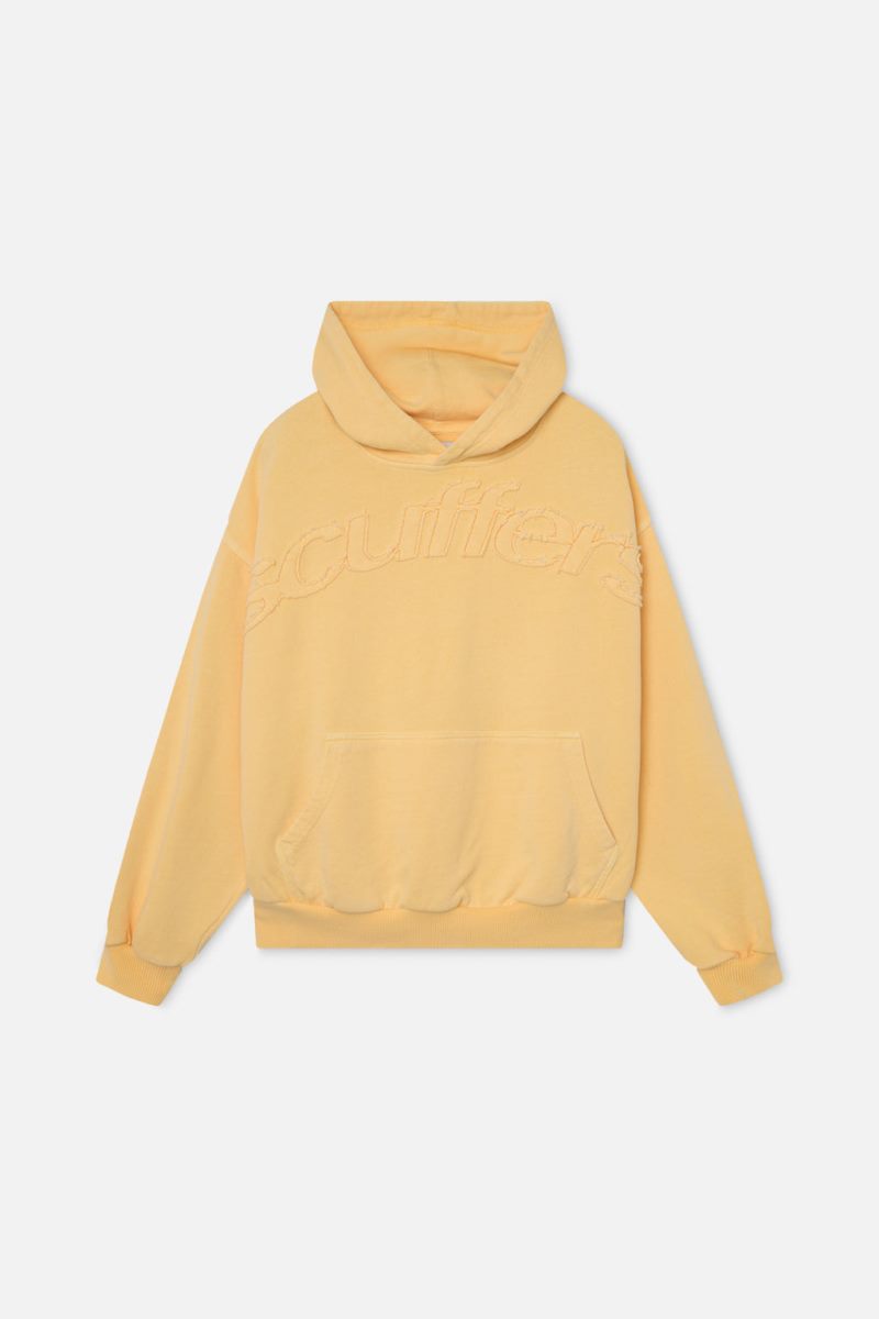 Scuffers Raw Hoodie Yellow | US JE696339F0