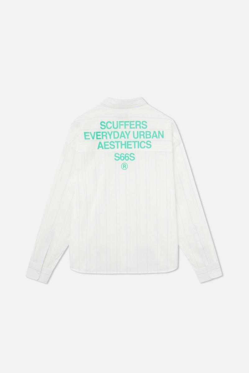 Scuffers S66S Shirts White | US LE493159Z2