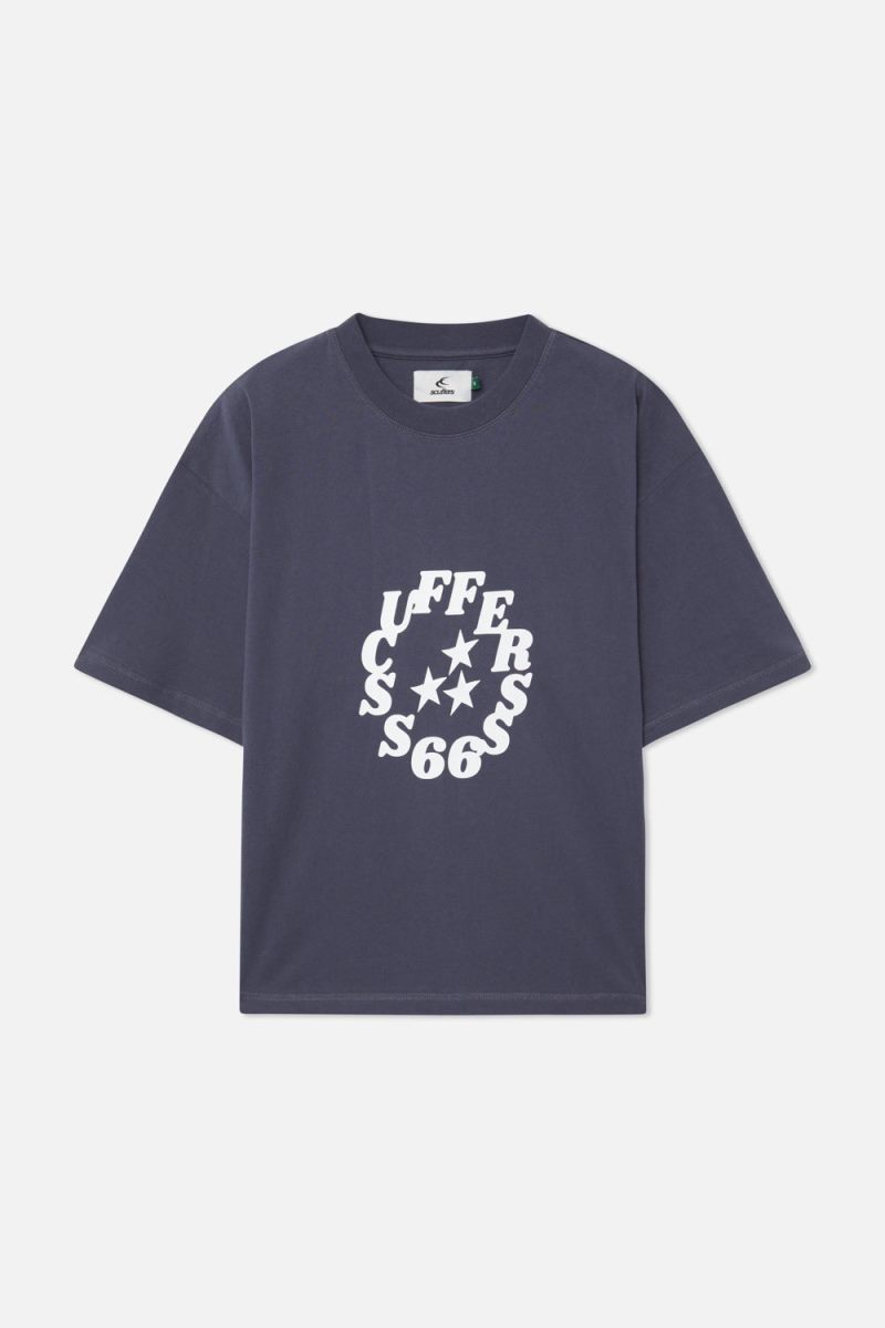 Scuffers S66S T-Shirt Blue | US WD202200F3