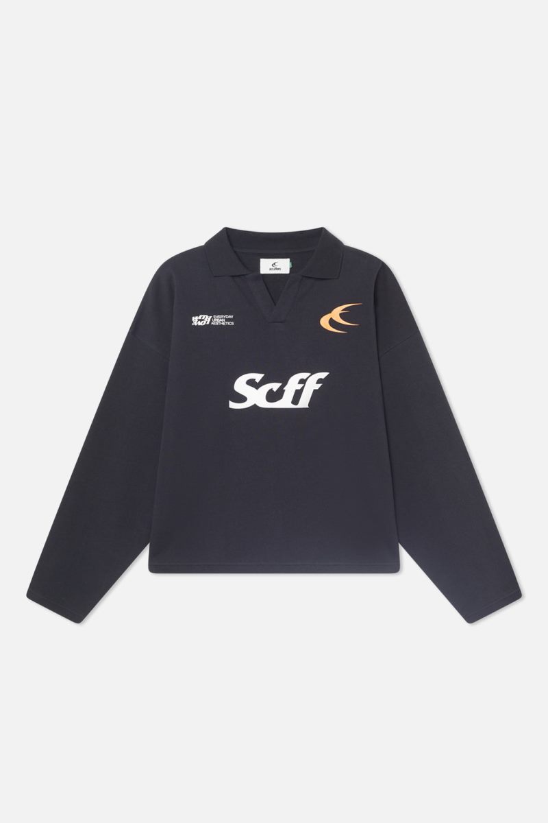 Scuffers SCFF Polo Shirt Navy | US QO026962M7