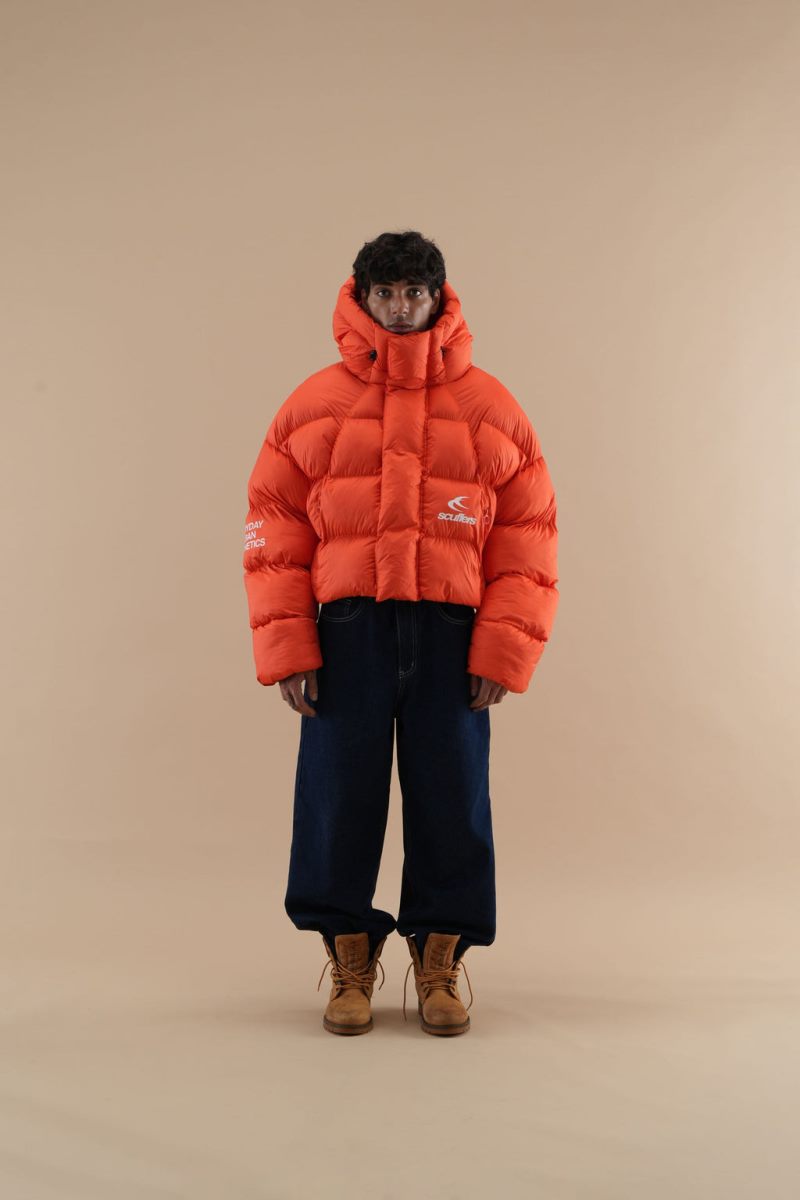 Scuffers SCFF Puffer Jacket Orange | US IZ610161G1