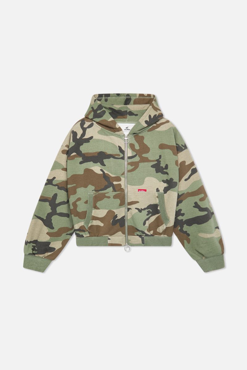 Scuffers SCFF Zipper Hoodie Camo | US LU491139O5