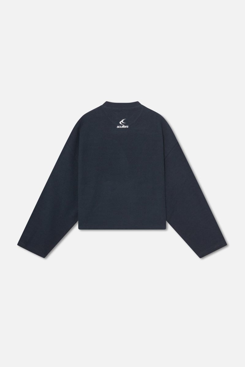 Scuffers SSS League Sweatshirt Dark Navy | US CO498049N1