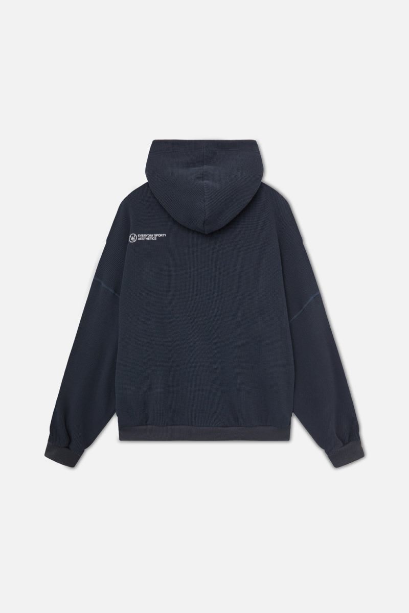 Scuffers SSS Lover Zipped Hoodie Navy | US QC234843L6