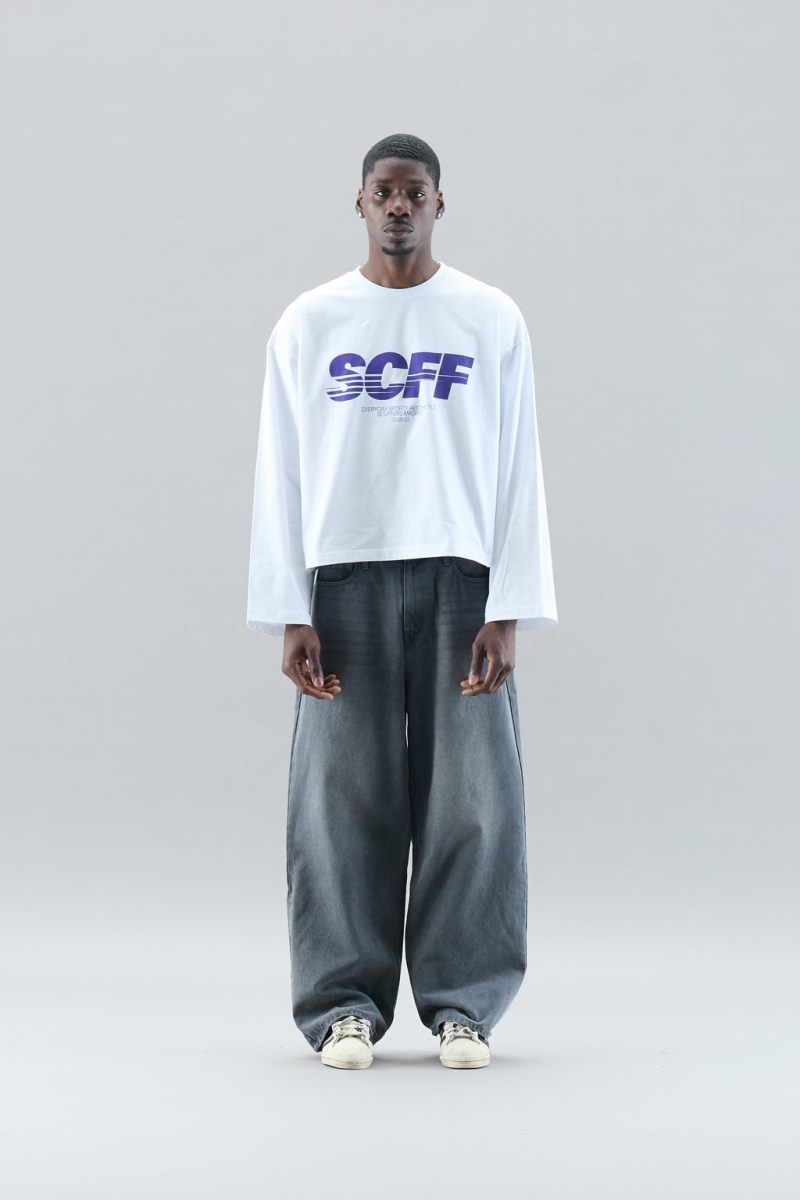 Scuffers SSS SCFF Long Sleeve White | US IV689268N2