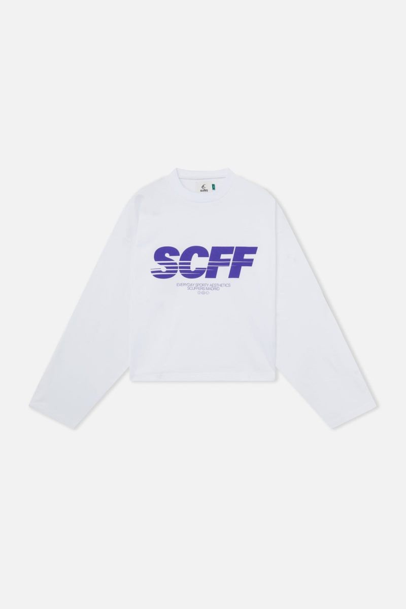 Scuffers SSS SCFF Long Sleeve White | US IV689268N2