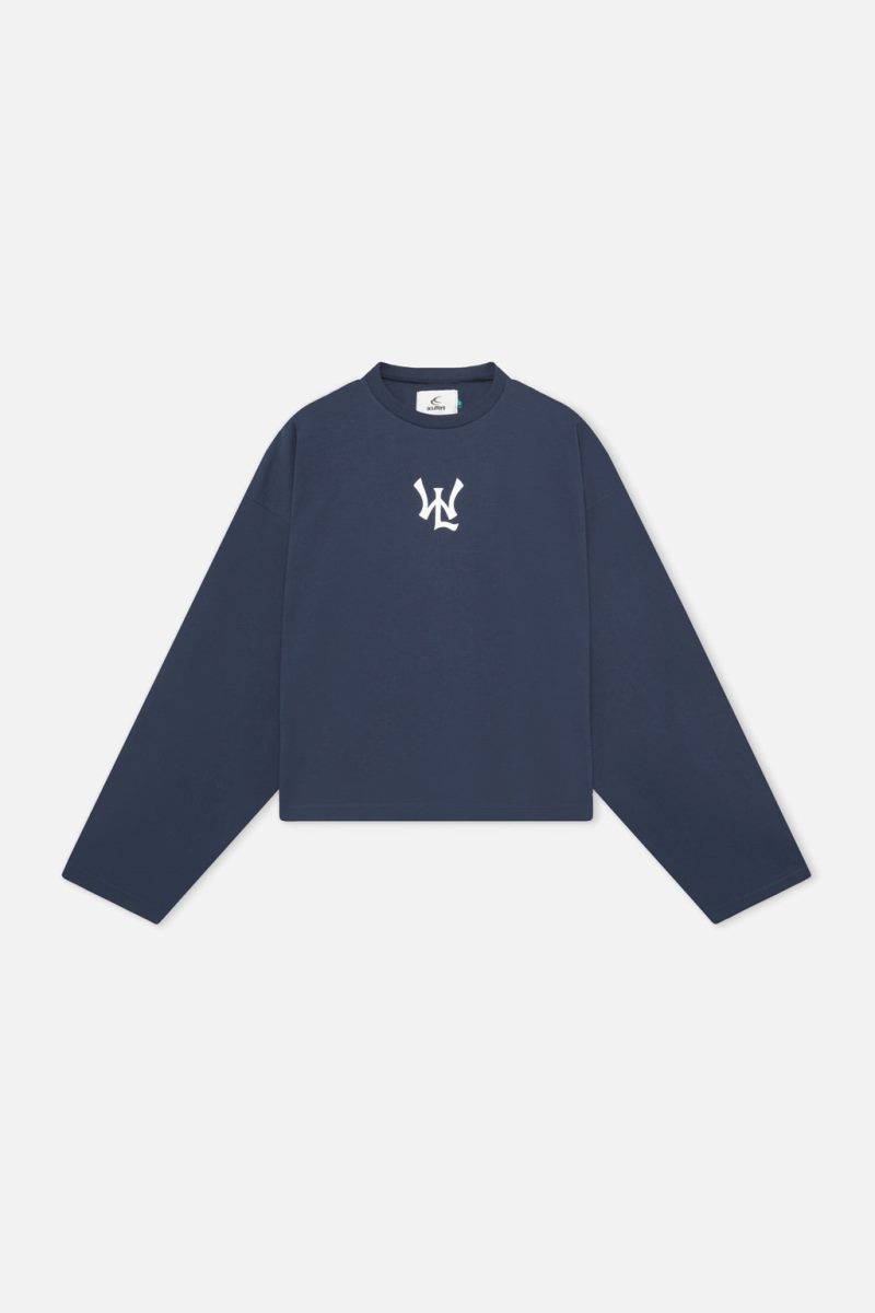 Scuffers SSS Yankees Long Sleeve Navy | US VK170657R3